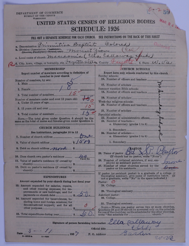 Scan of Colored Primitive Baptists: 59