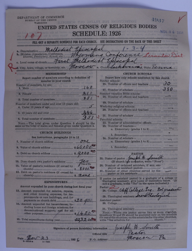 Scan of Methodist Episcopal Church: 4937