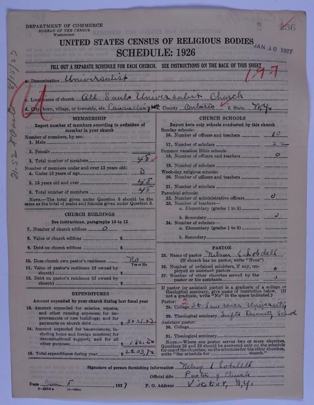 Scan of Universalist Church: 256