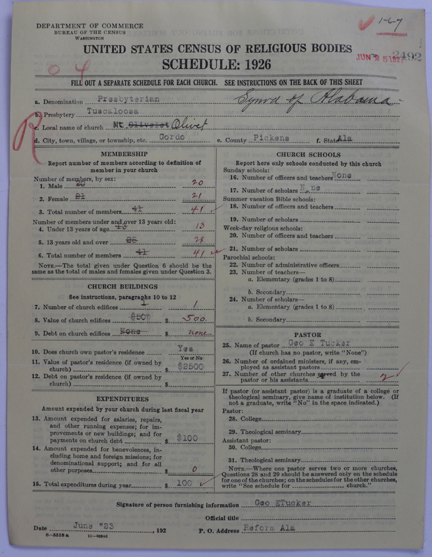 Scan of Presbyterian Church in the United States: 2492