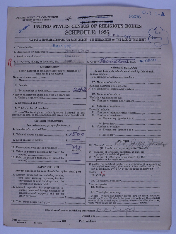 Scan of Negro Baptists: 9226