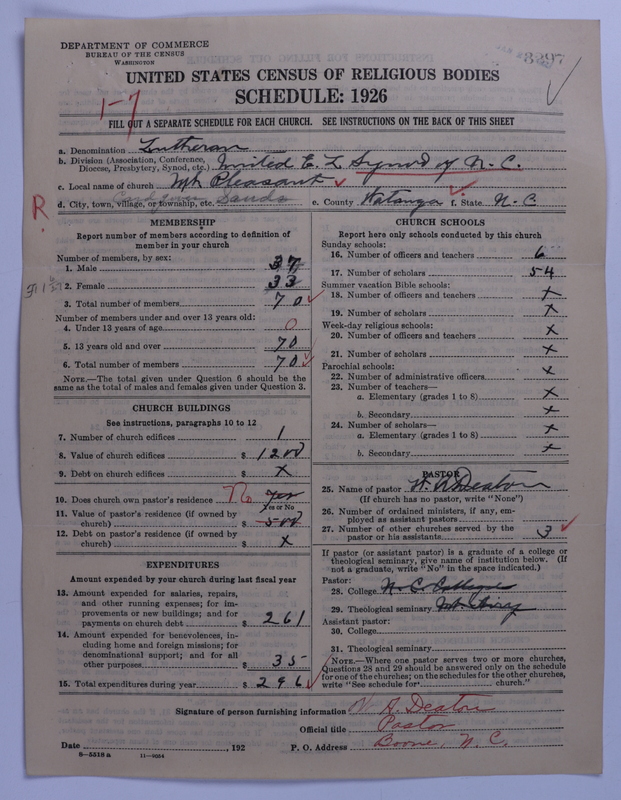 Scan of United Lutheran Church in America: 3297