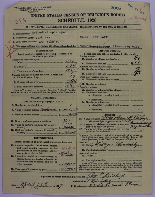 Scan of Methodist Episcopal Church: 3008