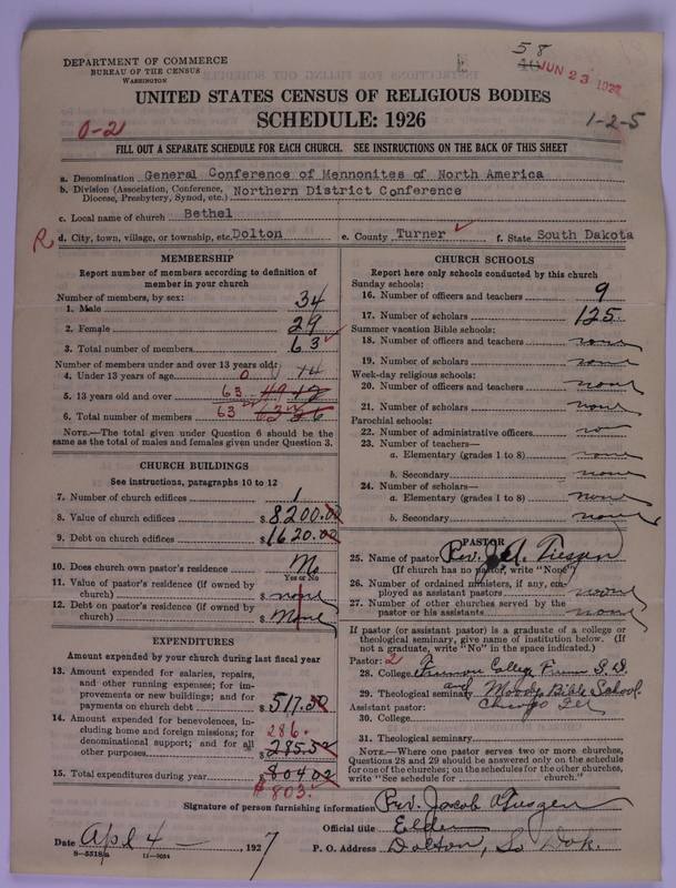 Scan of General Conference of the Mennonite Church of North America: 58