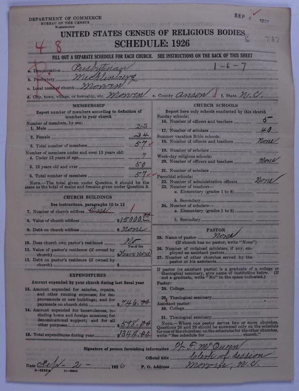 Scan of Presbyterian Church in the United States: 747