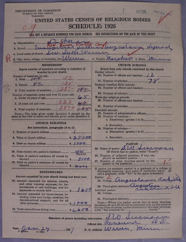 Scan of Evangelical Lutheran Augustana Synod of North America: 638