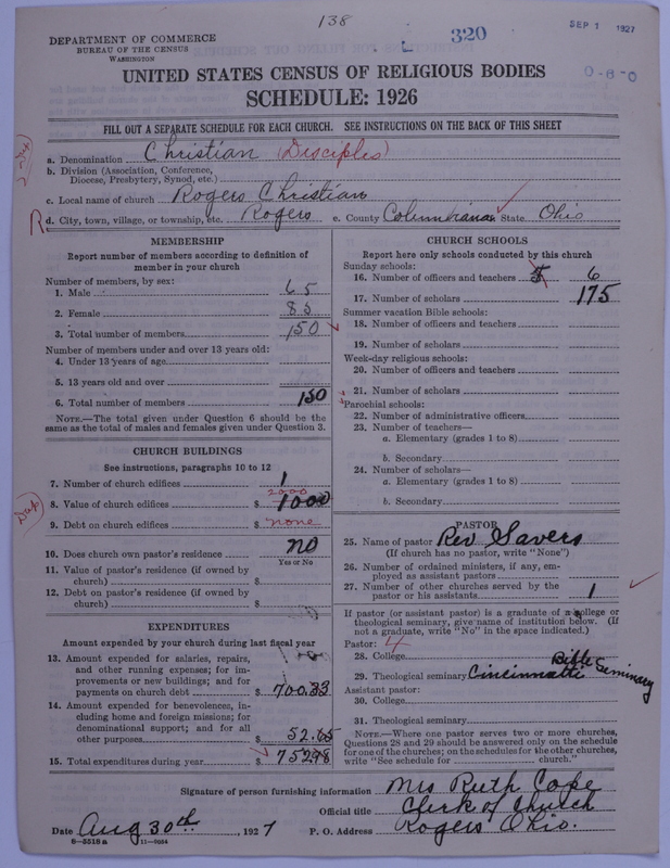 Scan of Disciples of Christ: 320