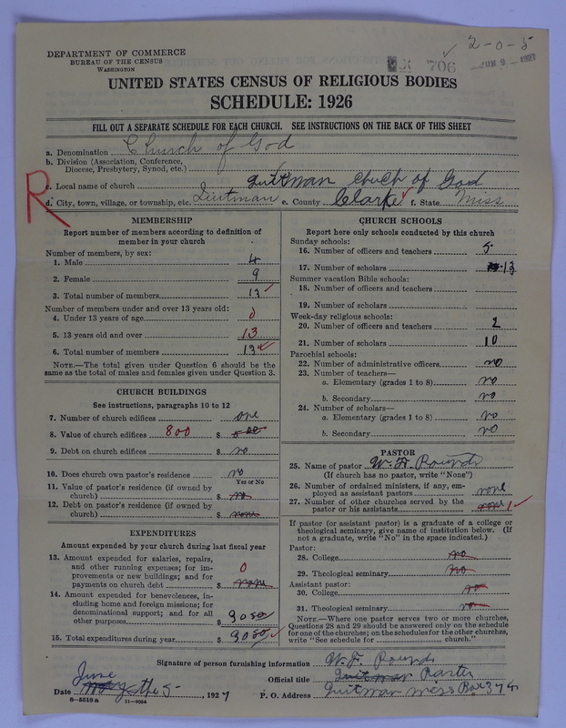 Scan of Church of God (Headquarters, Anderson, Ind.): 706