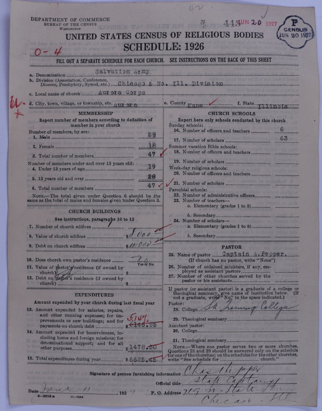 Scan of Salvation Army: 445