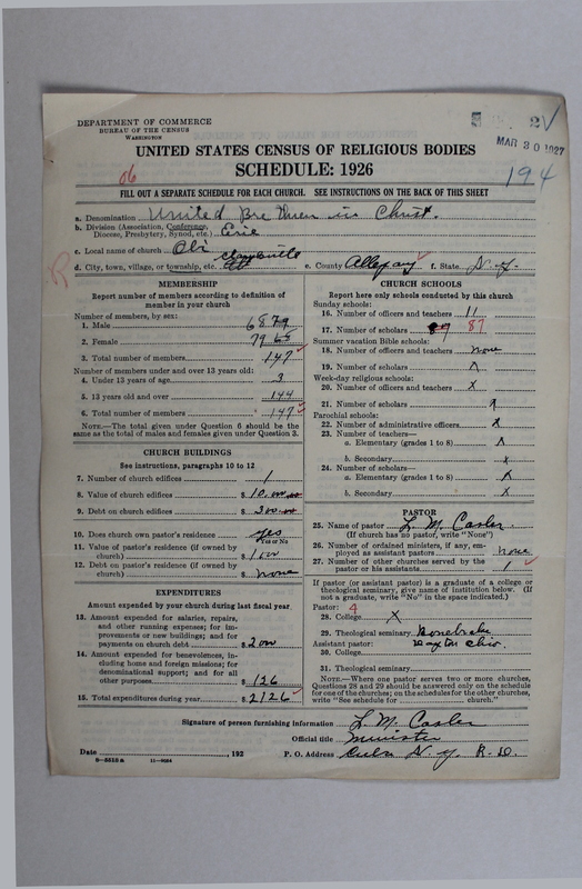 Scan of Church of the United Brethren in Christ: 2