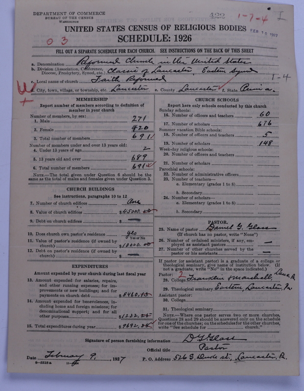 Scan of Reformed Church in the United States: 422