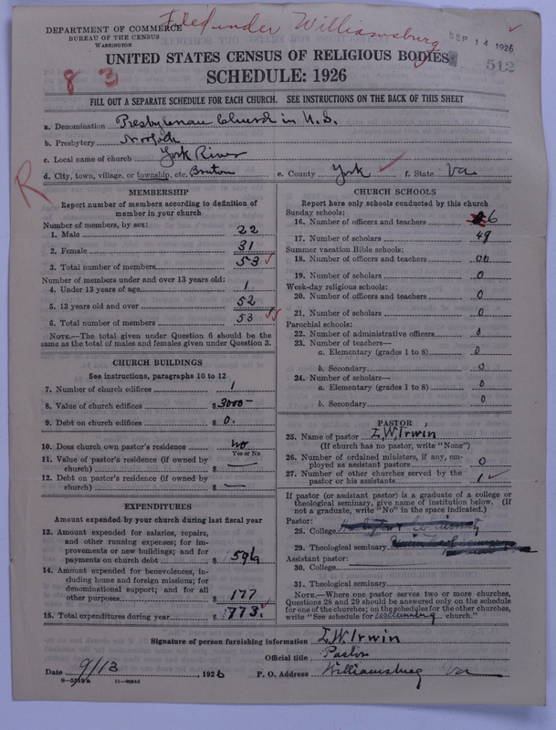 Scan of Presbyterian Church in the United States: 512