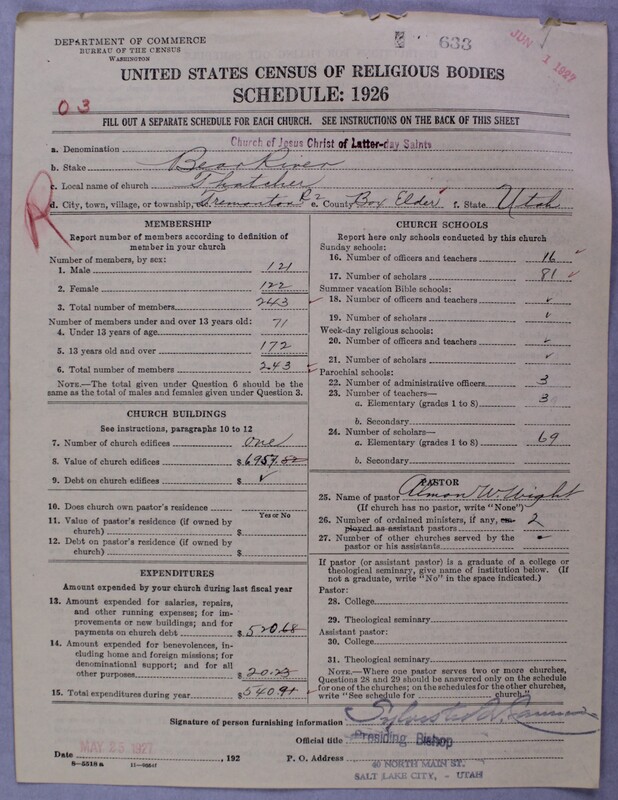 Scan of Church of Jesus Christ of Latter-day Saints: 633