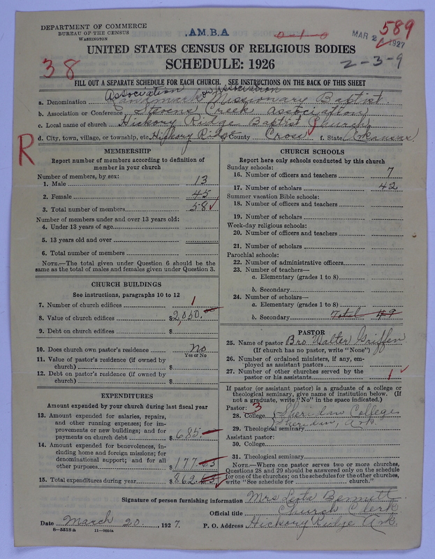 Scan of Landmark Baptist of America: 589