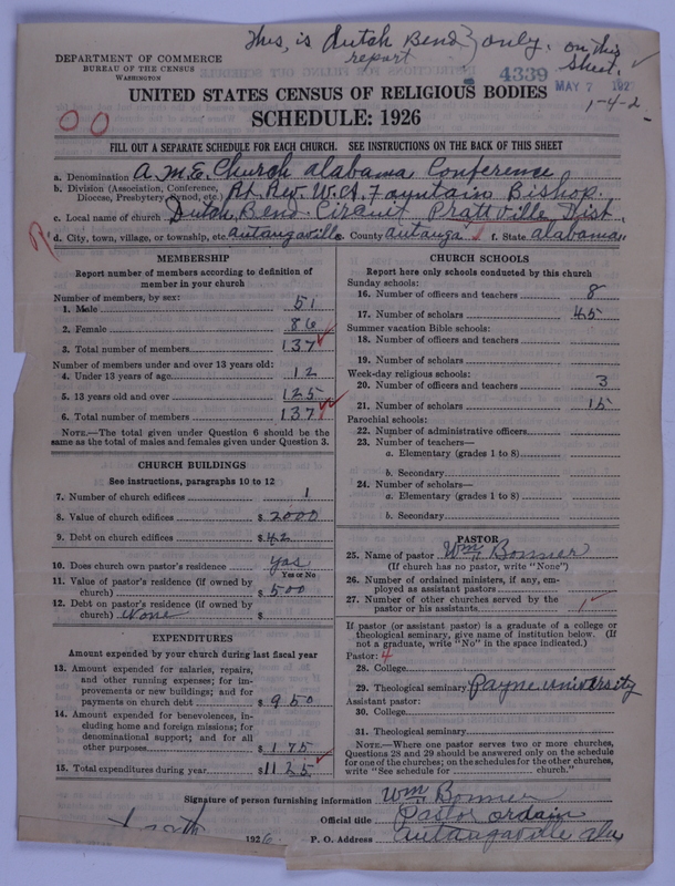 Scan of African Methodist Episcopal Church: 4339