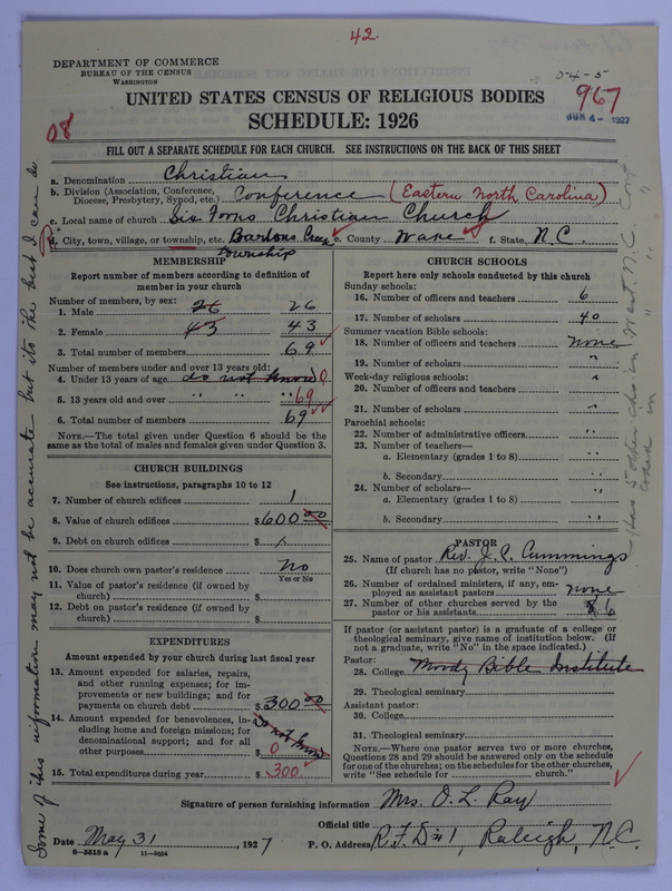Scan of Christian Church (General Convention of the Christian Church): 967