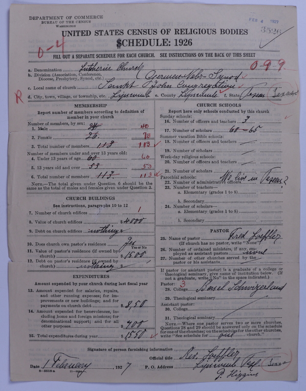 Scan of United Lutheran Church in America: 3526