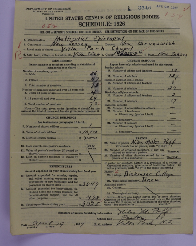 Scan of Methodist Episcopal Church: 3546