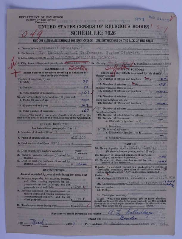 Scan of Methodist Episcopal Church: 874
