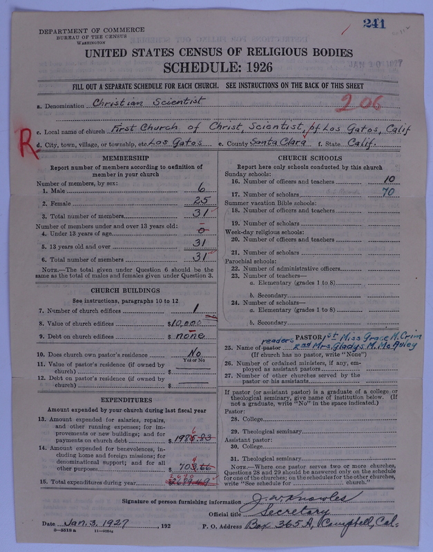 Scan of Church of Christ, Scientist: 241