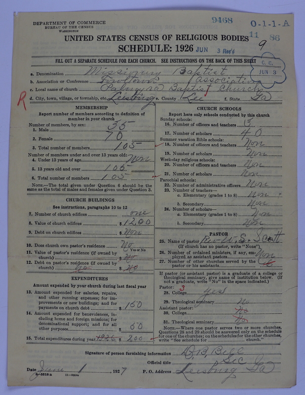 Scan of Negro Baptists: 9468