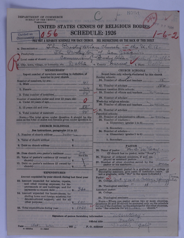 Scan of Presbyterian Church in the United States of America: 8751