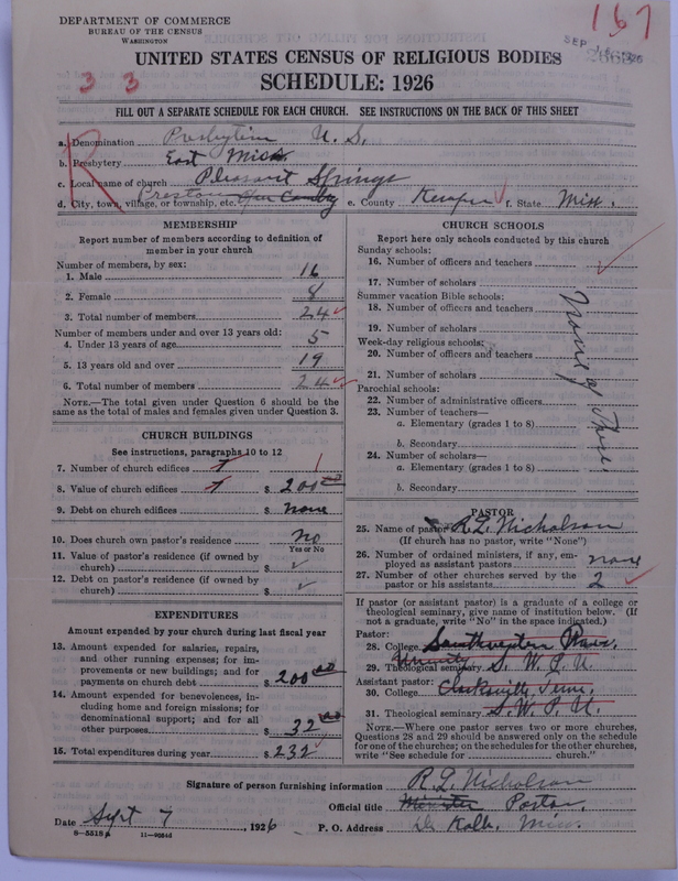 Scan of Presbyterian Church in the United States: 2663