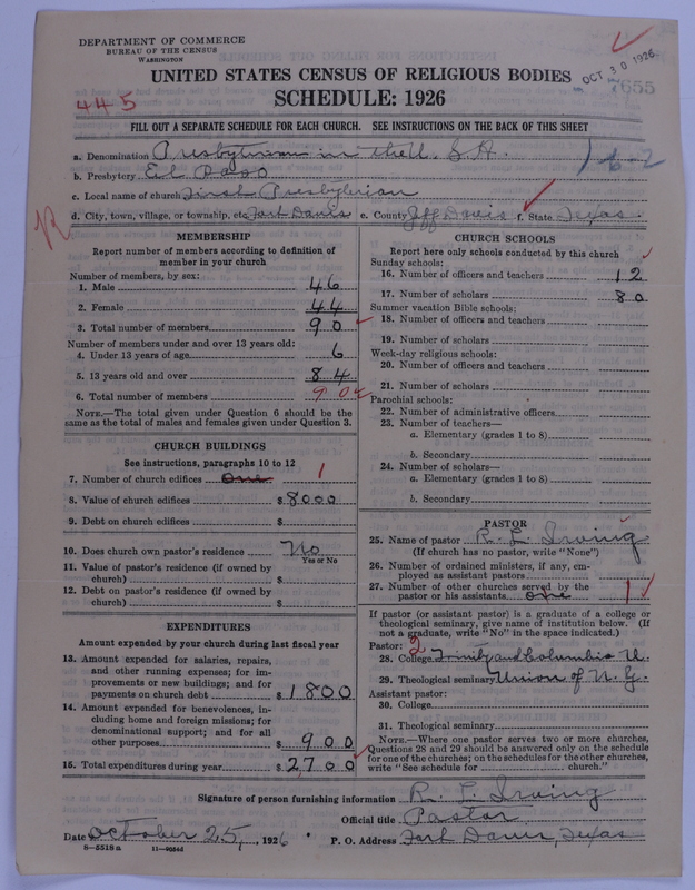 Scan of Presbyterian Church in the United States of America: 7655