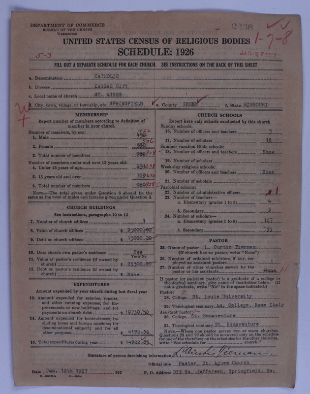 Scan of Roman Catholic Church: 2238