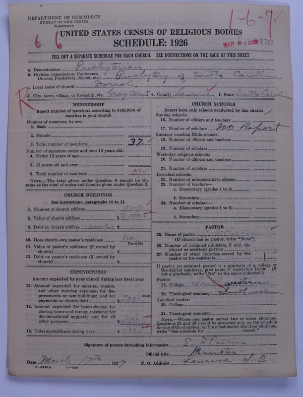 Scan of Presbyterian Church in the United States: 1470