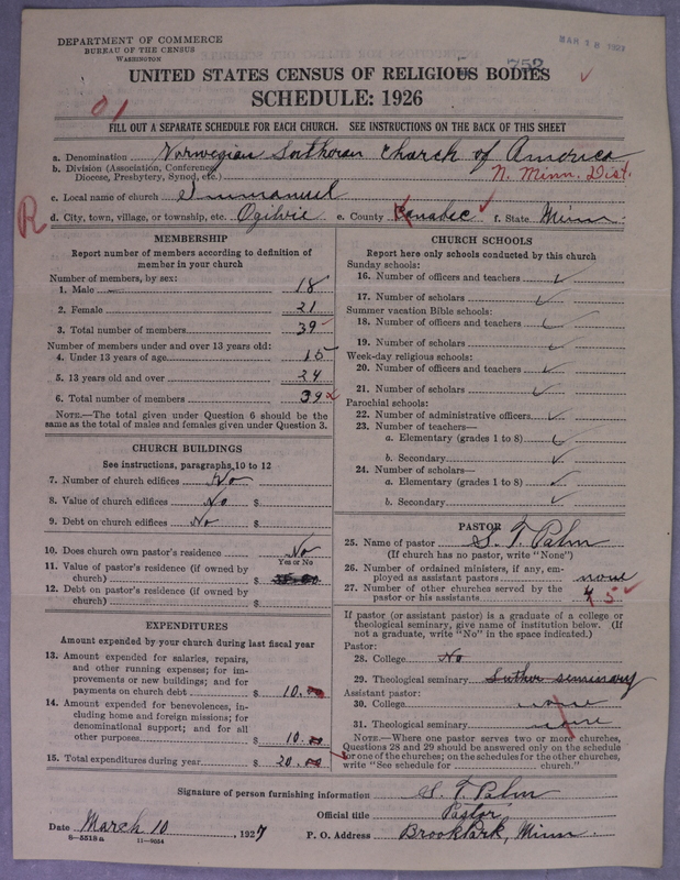 Scan of Norwegian Lutheran Church of America: 752