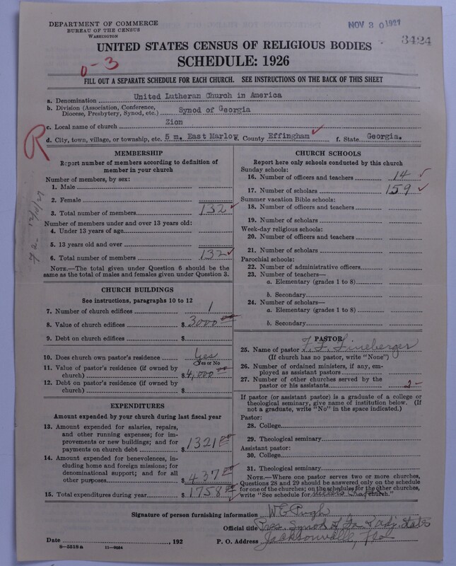 Scan of United Lutheran Church in America: 3424