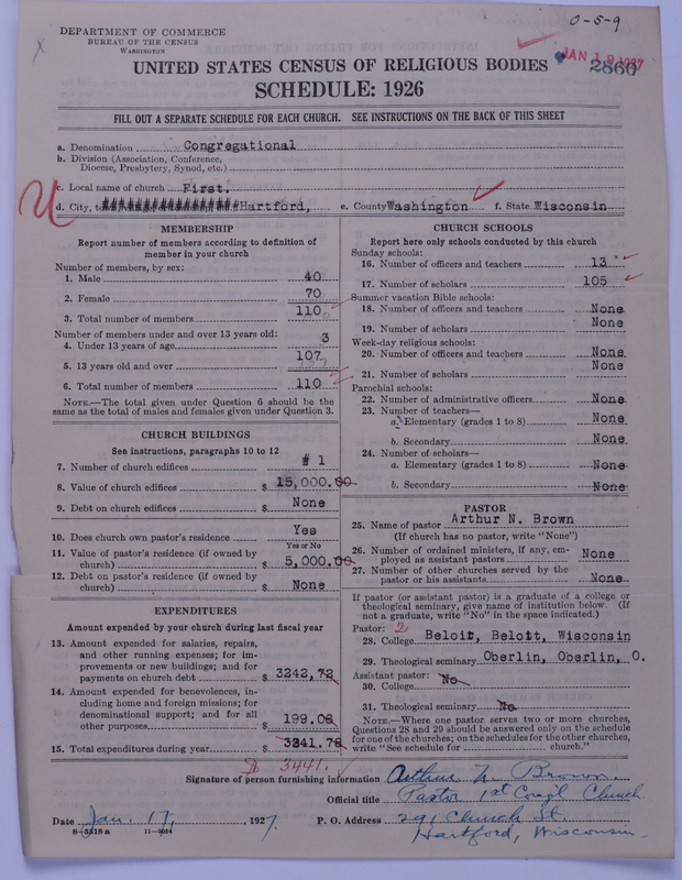 Scan of Congregational Churches: 2860