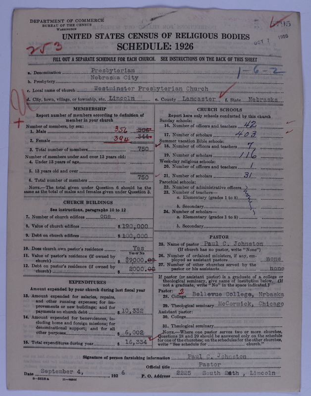 Scan of Presbyterian Church in the United States of America: 5795