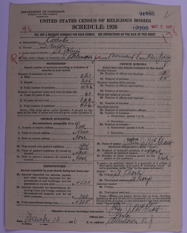 Scan of Roman Catholic Church: 10796