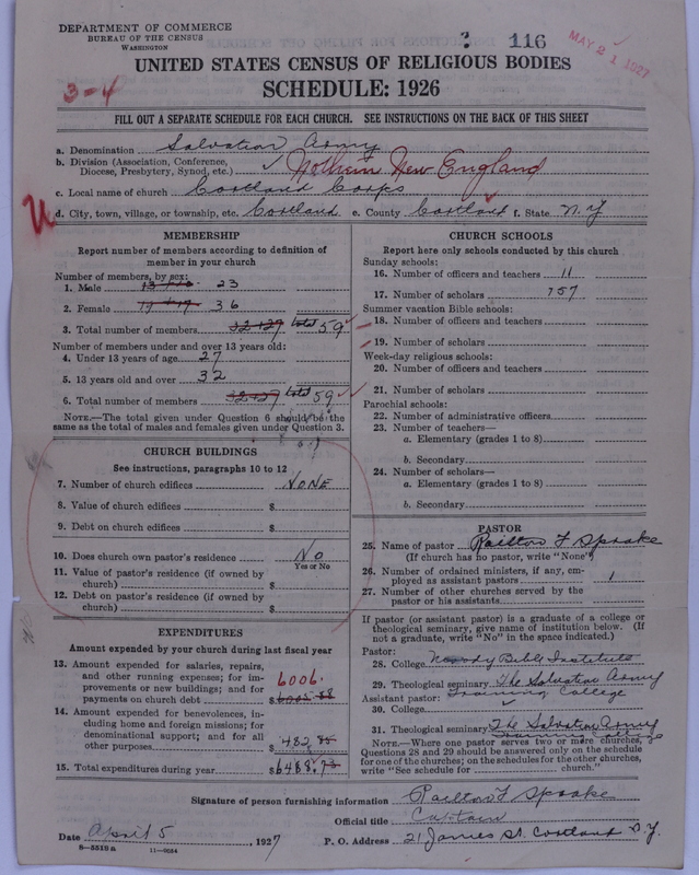 Scan of Salvation Army: 116