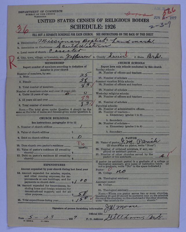 Scan of Landmark Baptist of America: 566