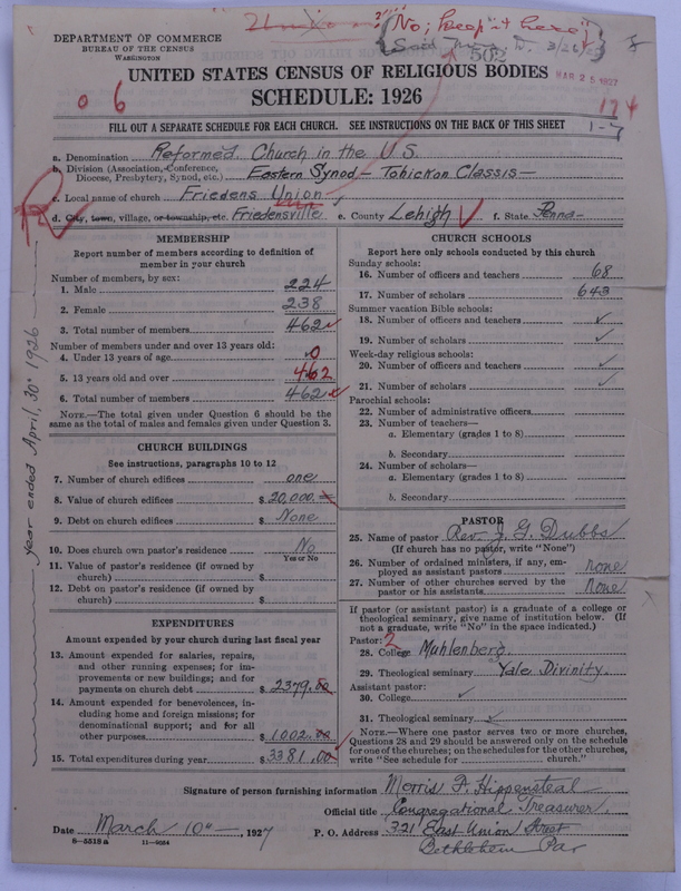 Scan of Reformed Church in the United States: 502
