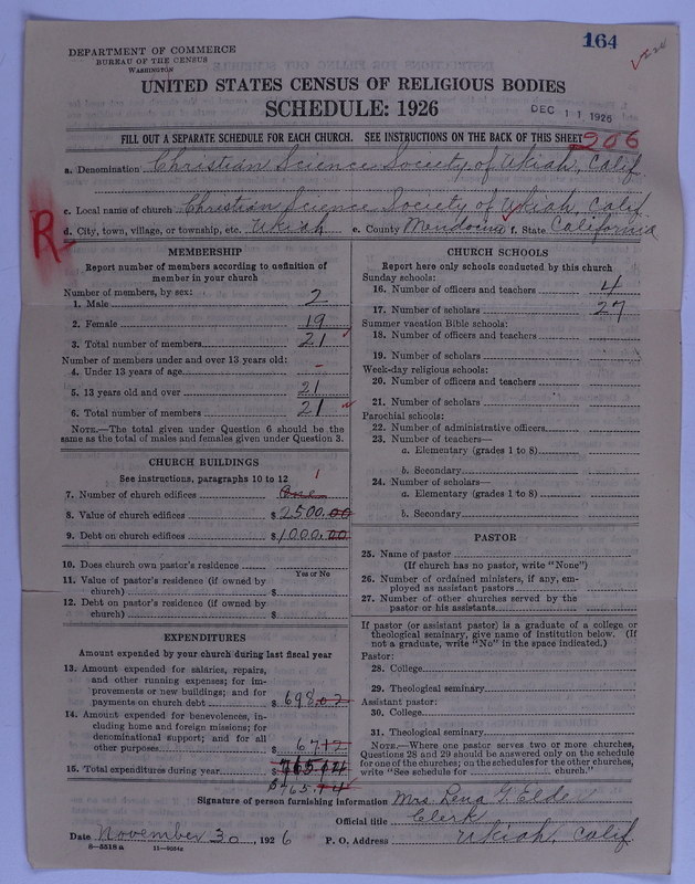 Scan of Church of Christ, Scientist: 164