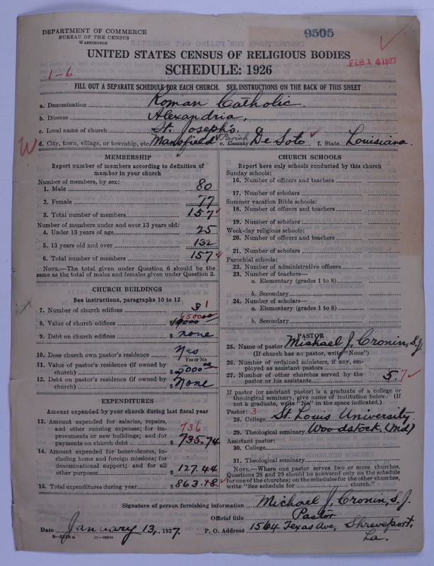 Scan of Roman Catholic Church: 9505