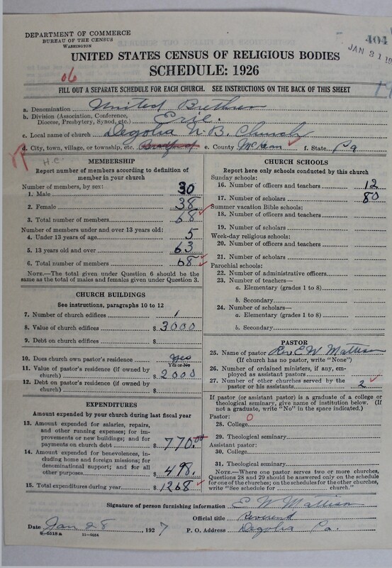 Scan of Church of the United Brethren in Christ: 404