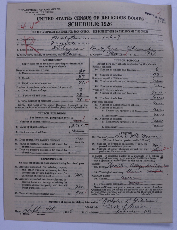 Scan of Presbyterian Church in the United States: 1104