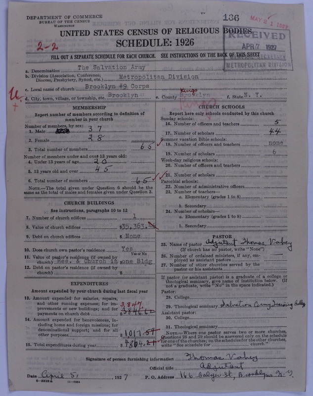 Scan of Salvation Army: 136
