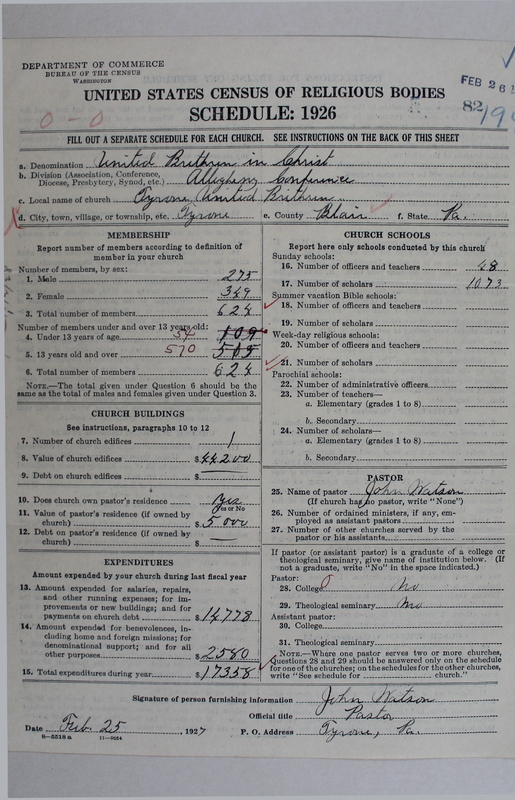 Scan of Church of the United Brethren in Christ: 82