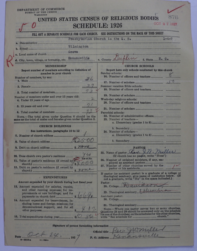 Scan of Presbyterian Church in the United States: 876