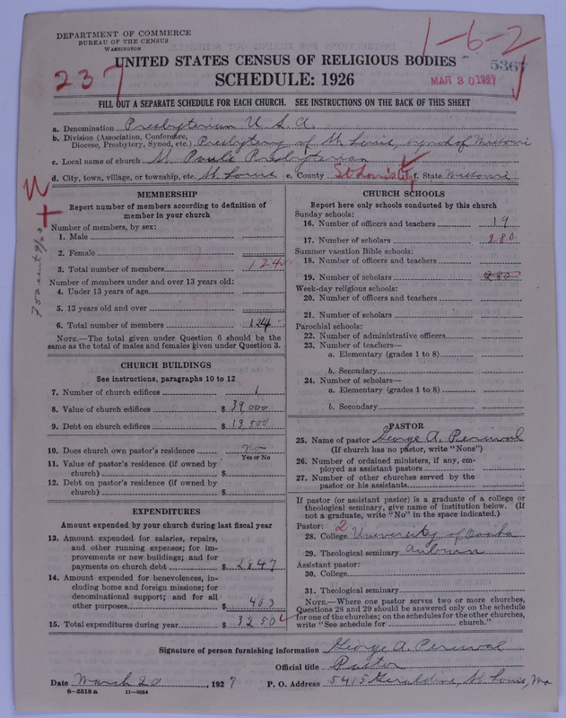 Scan of Presbyterian Church in the United States of America: 5367