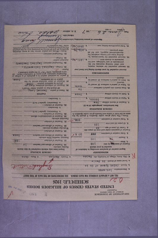 Scan of Synod of the Reformed Presbyterian Church of North America: 180