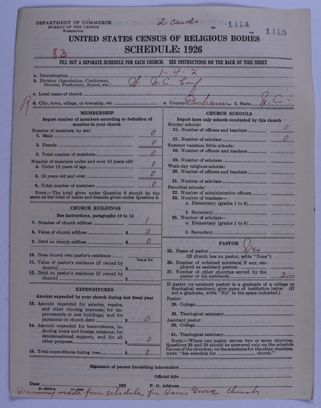Scan of African Methodist Episcopal Church: 1415