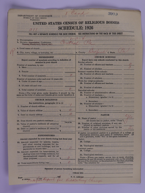 Scan of Methodist Episcopal Church: 3979