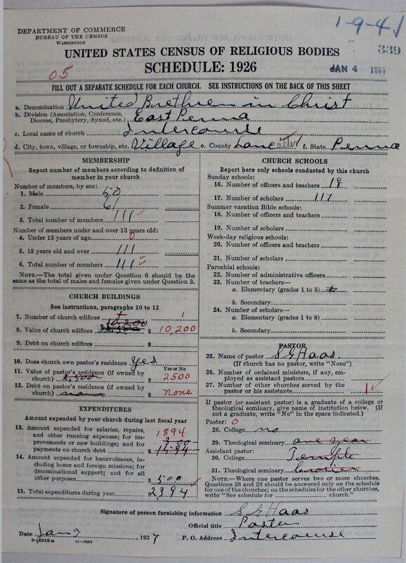 Scan of Church of the United Brethren in Christ: 339